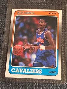 Fleer Ron Harper #23 1988-89 - EX/NM - Esquinas afiladas sin pliegues - Imagen 1 de 2