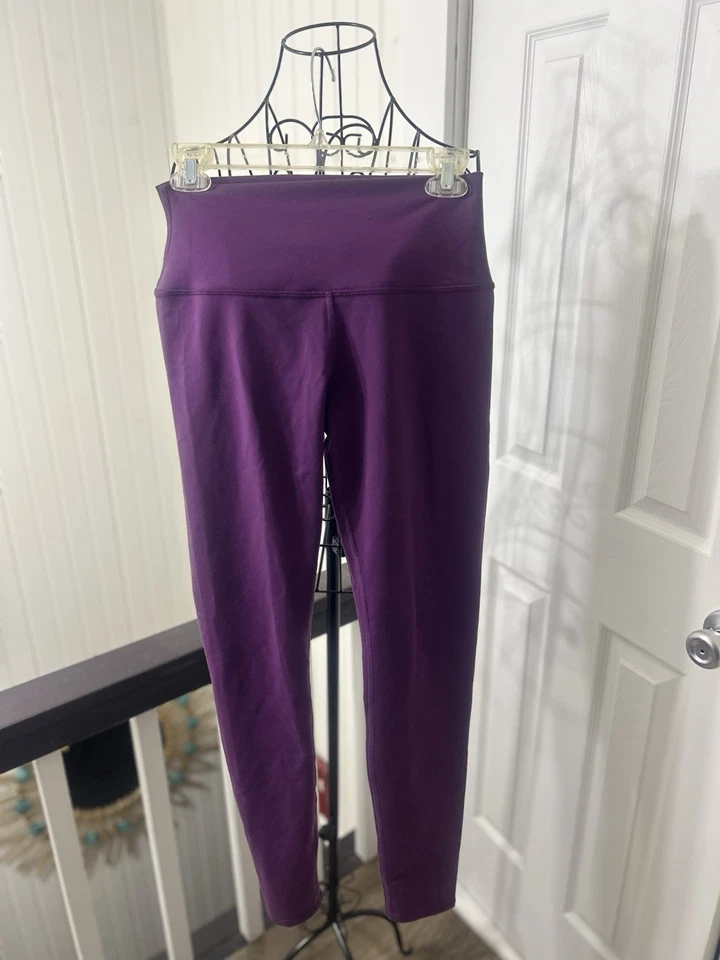 Alo Pantalones Mujer Medianos Púrpura Yoga Entrenamiento Leggings Gimnasio Entrenamiento Foto 1 de 1