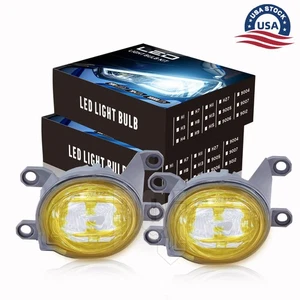 Yellow Fog Light For 2019-21 Toyota Corolla Prius Front Passenger Side Hatchback - Picture 1 of 16