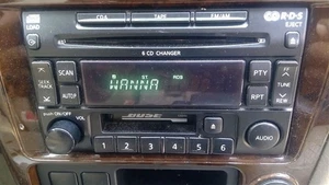 Audio Equipment Radio Receiver 6 Disc Changer SE Fits 02-04 PATHFINDER 1127055 - Picture 1 of 12