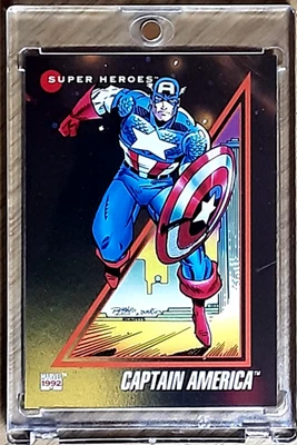1992 Marvel Universe Serie 3 Karte 37 Captain America. - Bild 1 von 3