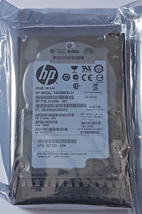 300 GB SAS HP EG0300FBLSE 10000 RPM 64MB HDD 2.5" interne Festplatte Neu + caddy - Bild 1 von 1