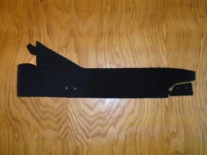 Porsche 997 Teppichblende für Frontkofferraum, schwarz. - Bild 1 von 2