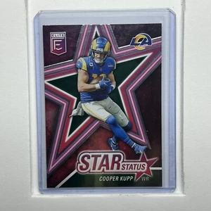 2022 Donruss Elite Cooper Kupp Star Status Green Parallel #SS11 Los Angeles Rams - Bild 1 von 2