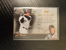 2007 Upper Deck Series 2 Jim Thome Cooperstown Calling #CC-JT *RARE INSERT*