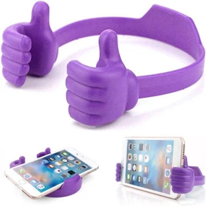 Thumbs Up Cell Phone Holder For Desk, Universal Flexible Cell Phone Stand-v - Picture 1 of 18