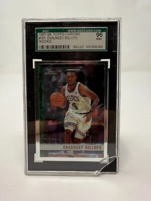 Chauncey Billups Rookie 1997-98 Topps Cromo #181 SGC 96 COMO NUEVO Foto 1 de 2
