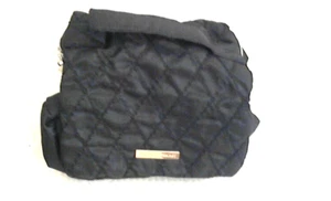 Funda de viaje acolchada negra Victoria Secret 8"" x 12"" desplegable 2 cuentas con cremallera - Imagen 1 de 4