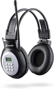 Zeadio Walkman Auriculares Radio, FM Estéreo Auriculares Radio Receptor - Imagen 1 de 7