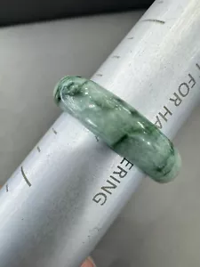 natural jade ring men Size 8 - Picture 1 of 7