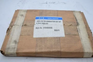 NEW Eaton Cutler Hammer 5104A24G02 CB Accy Conductor Extension Kit for 3p - Picture 1 of 2