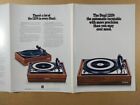 1969 Dual 1219 Turntable vintage print Ad