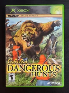 Cabela's Dangerous Hunts (Microsoft Xbox, 2003) Game CIB Complete Tested - Picture 1 of 3