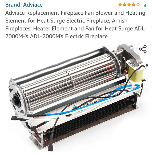 heat surge electric fireplace products for sale | eBay