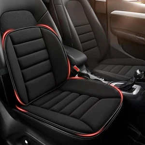 Car Seat Cushion and Lumbar Support Pillow 1.2'' Thick Memory Foam Desk Chair Cu - Picture 1 of 7