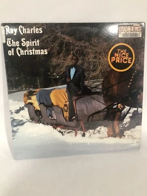 RAY CHARLES Spirit Of Christmas 1985 LP Columbia PC 40125 RARE - Imagem 1 de 4