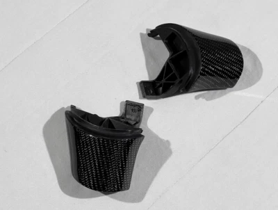 Cover C6 Corvette Real Carbon Fiber Steering Wheel Trim Replacements 2006-2013 - Image 1 of 4