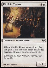 Magic the Gathering MTG Kithkin Zealot (9) Eventide   LP