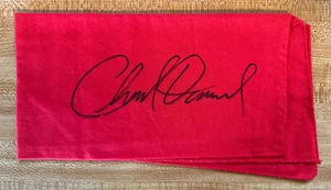 CHARLIE DANIELS Signed Autograph STAGE WORN Cloth Bandana - Daniels Jr. COA - Picture 1 of 2
