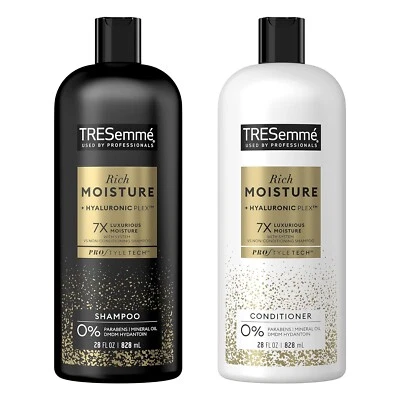 TRESemmé Rich Moisture Shampoo and Conditioner Rich Moisture Vitamin E & Biotin - Image 1 of 4