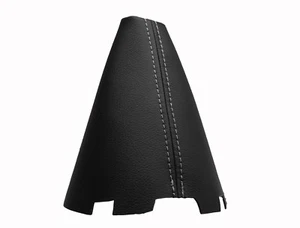 MAZDA 2 (2007-2015) Soufflet Levier De Vitesse 100% Cuir - Couture Gris - Picture 1 of 1