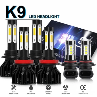 Para 适用于雷克萨斯 IS250 IS350 2006 2007 2008 2009 faros LED + luces antiniebla LED — 第 1/4 张图片