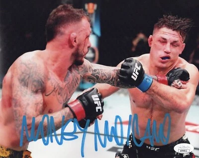 Renato Moicano autographed signed inscribed 8x10 photo UFC Drew Dober JSA COA - Image 1 of 2