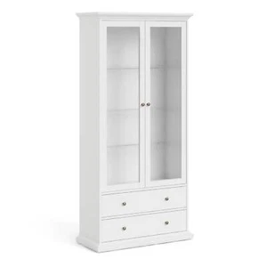 Paris China cabinet in White - Picture 1 of 12