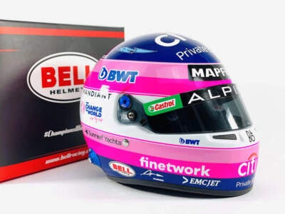 2022 Fernando Alonso F1 Replica 1:2 Scale Helmet - Image 1 of 4