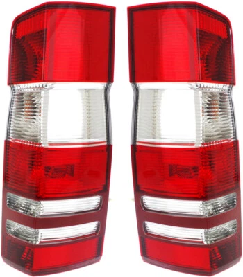  Driver and Passenger Side Tail Light For Mercedes Benz Sprinter 2500 2010-2018 - Image 1 of 4
