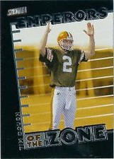1999 Stadium Club Emperors of the Zone Browns Football Card #E9 Tim Couch