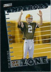 1999 Stadium Club Emperors of the Zone Browns Football Card #E9 Tim Couch