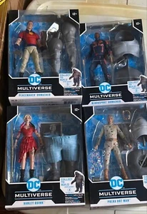 DC MULTIVERSE SUICIDE SQUAD SET mit KING SHAI BUILD-A-FIGUR - 4 Figuren Neu & Siegel - Bild 1 von 7