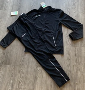 New Nike Kids Boys Black DRI-FIT  Tracksuit Set Size Large -BNWT- - Picture 1 of 23