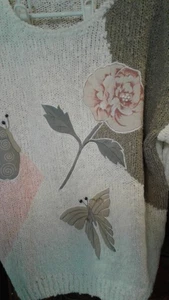 Club Náutico Sweter Wonens Palm Springs Talla MED. TEJIDO SUELTO 100% ACRÍLICO - Imagen 1 de 8