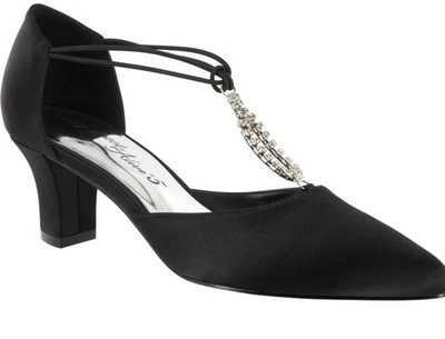 Zapatos de salón de noche Easy Street Moonlight (mujer) color negro lamy talla 8,5 M Foto 1 de 4