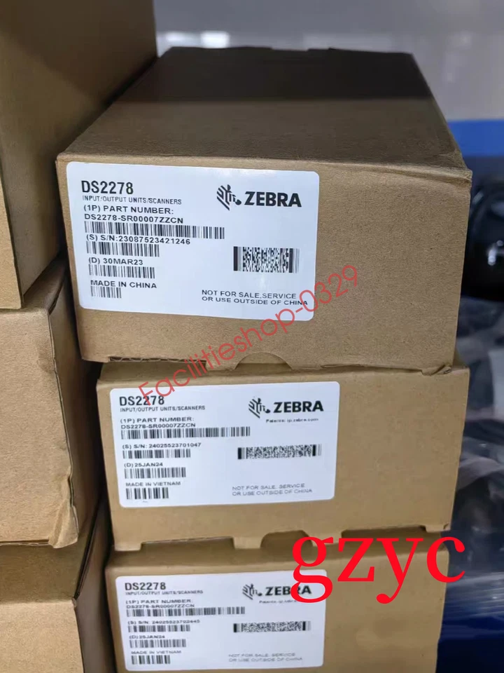 1PC Brand New ZEBRA DS2278 2D Code Scanner Fast DHL/FedEx - Image 1 of 1