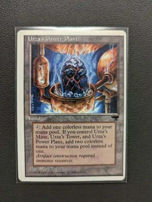 Urzas Power Plant Mistake Error Card MTG Miscut Rare Collectible - Image 1 of 2