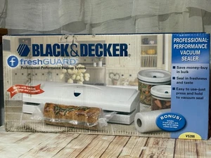 NUOVO Black and Decker VS200 Fresh Guard sigillante sottovuoto prestazioni professionali - Foto 1 di 2