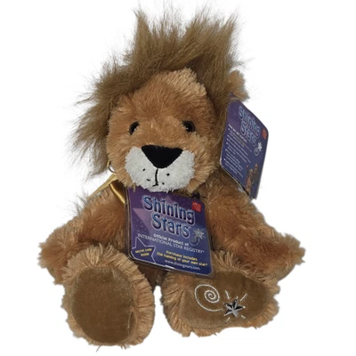Peluche Russ Estrellas Brillantes León 8 Pulgadas Juguete Coleccionable Nuevo Con Etiquetas Sellado Foto 1 de 4