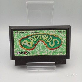 [Rare] Battletoads Famicom NES MASAYA NCS-8T Japan Retro Game A4712