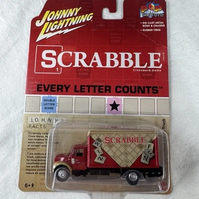 1999 INTERNATIONAL CARGO TRUCK "SCRABBLE" 1/64 JOHNNY LIGHTNING JLSP257 - Image 1 of 4
