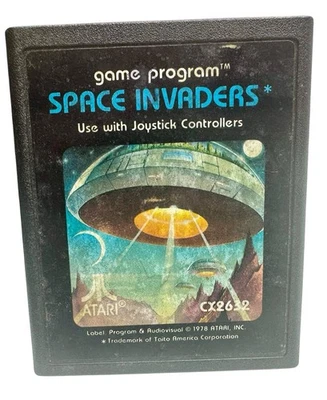 Atari 2600 Space Invaders Video Game Cartridge - Image 1 of 2