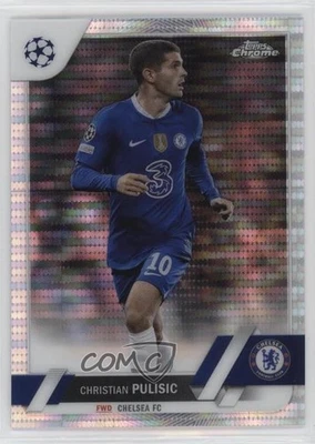2022 Topps Chrome UEFA Club Competitions Pulsar Refractor Christian Pulisic #144 - Image 1 of 2
