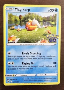 Magikarp 021/078 - 2022 Pokémon TCG - Pokemon Go Common NM/M - Picture 1 of 5