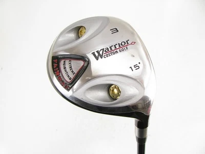 Warrior Custom Golf 3 madera calle 15 grados grafito regular Foto 1 de 4