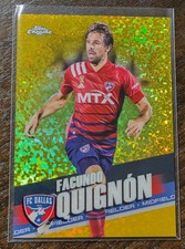 Facundo Quignon 2022 Topps Chrome MLS Mini Gold Diamond Refractor /50 #145