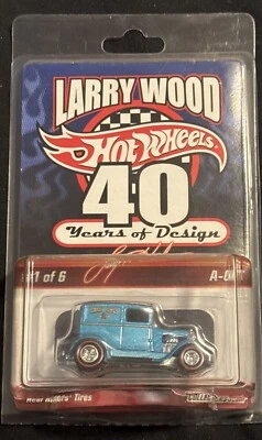 Hot Wheels Redline Club Larry Wood 40 Years of Design A-OK #5696/7500 New Sealed - Image 1 of 2