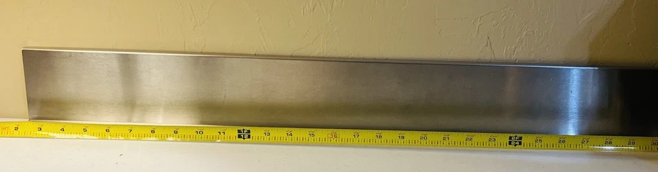 Estante de cocina magnético 30" SS - Organizador de montaje en estufa de 3,5" de profundidad Foto 1 de 3