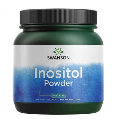 Swanson, polvo de inositol - 100% puro, polvo de 8 oz - envío rápido - Imagen 1 de 2